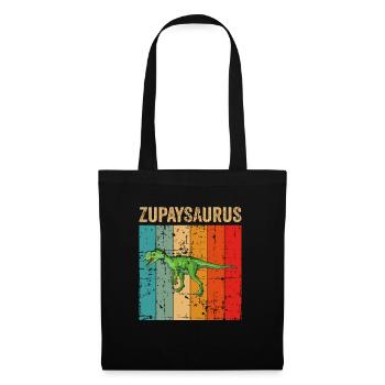 Zupaysaurus Dinosaur Children Dino Gift - Tote Bag - black - Front