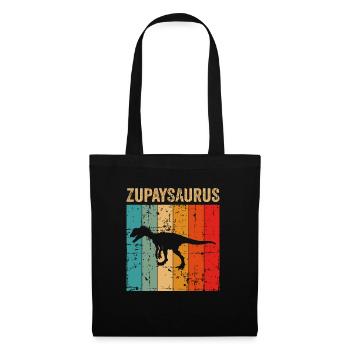 Zupaysaurus Dinosaur Children Dino Gift - Tote Bag - black - Front