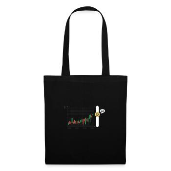 Bitcoin Bulle BTC Crypto Miner - Tote Bag - black - Front