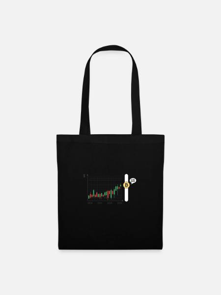 Bitcoin Bulle BTC Crypto Miner - Tote Bag - black