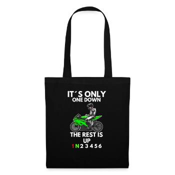 Motorcycle Lifestyle / Motorcycle / Motorcycle biker - Tote Bag - black - Front