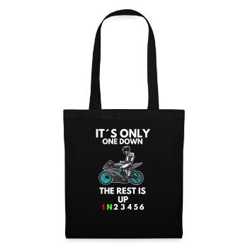 Motorcycle Lifestyle / Motorcycle / Motorcycle biker - Tote Bag - black - Front