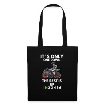 Motorcycle Lifestyle / Motorcycle / Motorcycle biker - Tote Bag - black - Front