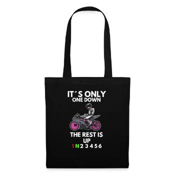 Moto Lifestyle / Moto / Moto motard - Sac en tissu - noir - Devant