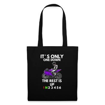 Motorcycle Lifestyle / Motorcycle / Motorcycle biker - Tote Bag - black - Front