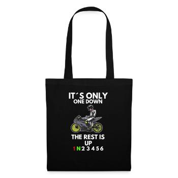 Motorcycle Lifestyle / Motorcycle / Motorcycle biker - Tote Bag - black - Front