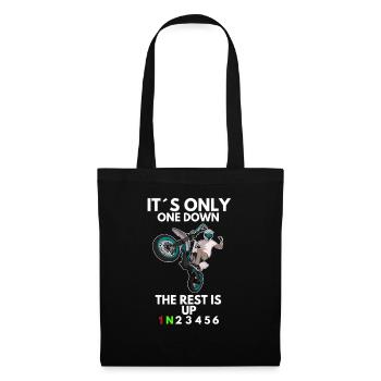 Supermoto / Supermotard / Supermoto Wheelie Biker - Sac en tissu - noir - Devant