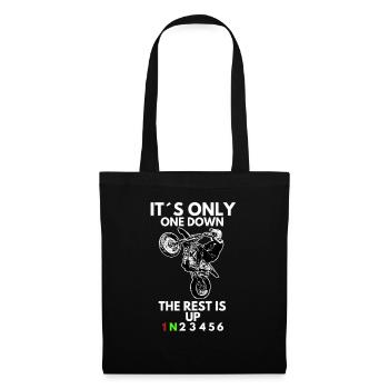 Supermoto / Supermotard / Supermoto Wheelie Biker - Sac en tissu - noir - Devant
