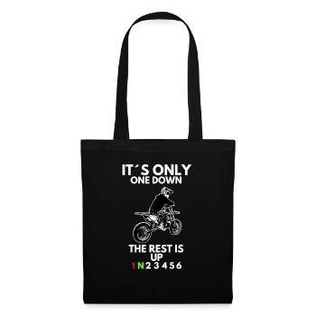 Supermoto / Supermotard / Supermoto Wheelie Biker - Sac en tissu - noir - Devant