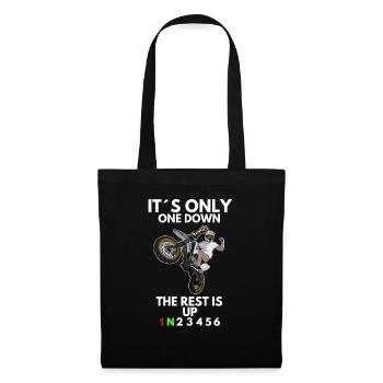 Supermoto / Supermotard / Supermoto Wheelie Biker - Sac en tissu - noir - Devant