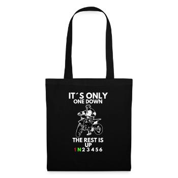 Supermoto / Supermotard / Supermoto Wheelie Biker - Sac en tissu - noir - Devant