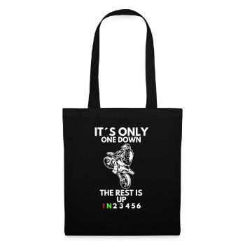 Supermoto / Supermotard / Supermoto Wheelie Biker - Sac en tissu - noir - Devant