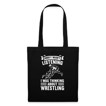 Wrestling Wrestling Wrestler Wrestler Gift - Tote Bag - black - Front