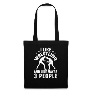Wrestling Wrestling Wrestler Wrestler Gift - Tote Bag - black - Front
