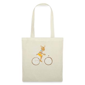 Vélo Chameau - Sac en tissu - nature - Devant