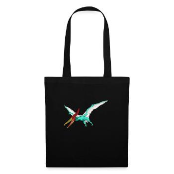 Pteranodon Dinosaur Children Dino Gift - Tote Bag - black - Front