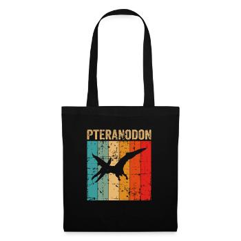 Pteranodon Dinosaur Children Dino Gift - Tote Bag - black - Front