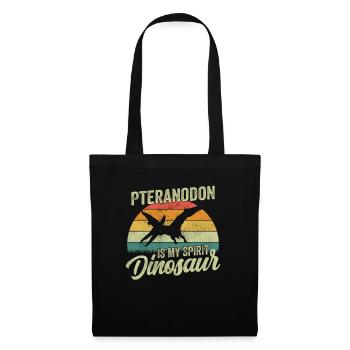 Pteranodon Dinosaur Children Dino Gift - Tote Bag - black - Front