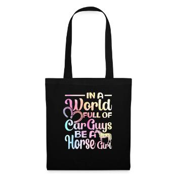 Rider Sayings Rider Horses - Tote Bag - black - Front