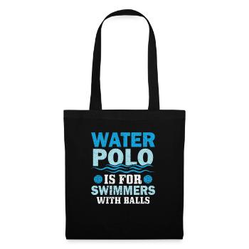 Water Polo Wasserball - Tote Bag - black - Front
