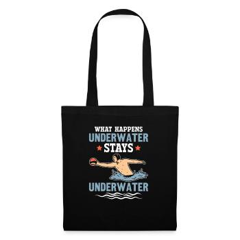 Water Polo Wasserball - Tote Bag - black - Front
