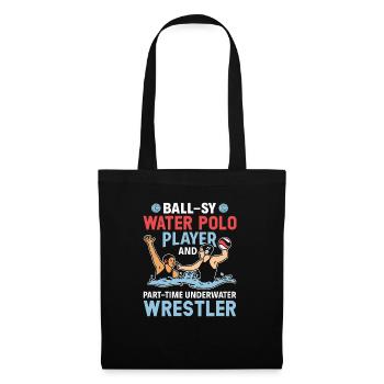 Water Polo Wasserball - Tote Bag - black - Front