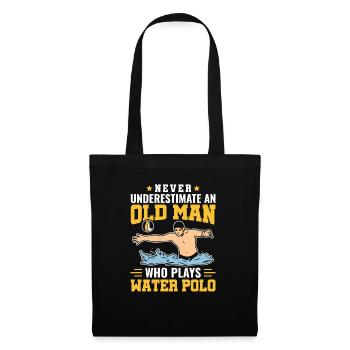 Water Polo Wasserball - Tote Bag - black - Front