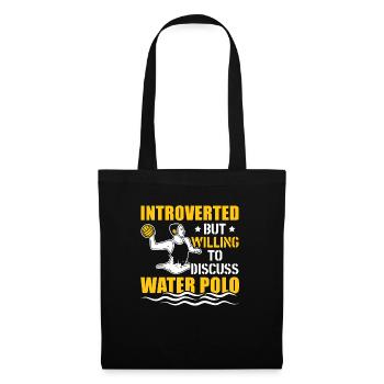 Water Polo Wasserball - Tote Bag - black - Front