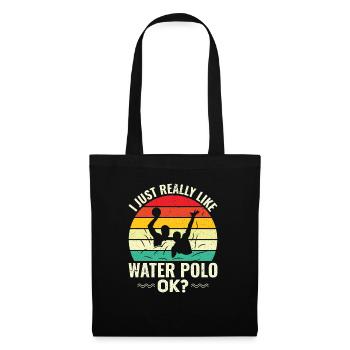 Water Polo Wasserball - Tote Bag - black - Front
