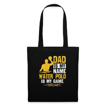 Water Polo Wasserball - Tote Bag - black - Front