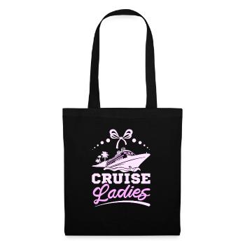 Girls Cruising party ship Cruise ladies - Tote Bag - black - Front