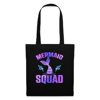 Mermaid Squad Mythical Creature Fin Mermaid - Sac en tissu - noir - Devant