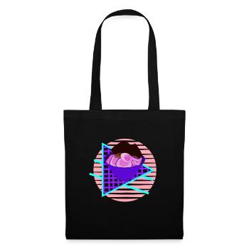 Cool Ramen Lover Vapor Wave Designs T-Shirt - Stoffbeutel - Schwarz - Vorne
