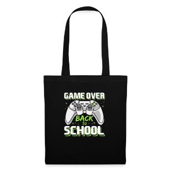 Start of School Game Over Gaming First day of school - Tote Bag - black - Front