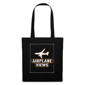 Airplane Views T-Shirt Essential T-Shirt - Stoffbeutel - Schwarz - Vorne