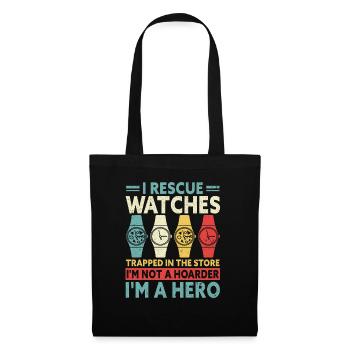 Watch Collector Watch Watchmaker - Tote Bag - black - Front