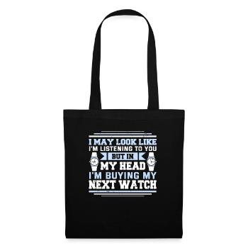 Watch Collector Watch Watchmaker - Tote Bag - black - Front