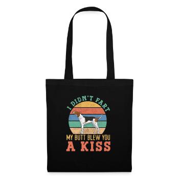 Marcheur arboricole Coonhound - Sac en tissu - noir - Devant