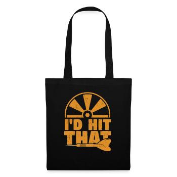 Id Hit That Darts - Tote Bag - black - Front