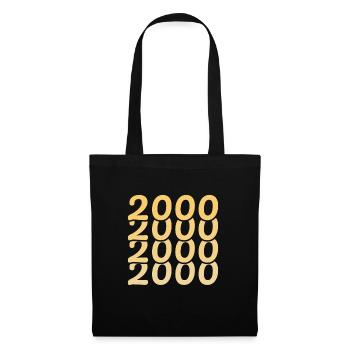 2000 - Tote Bag - black - Front