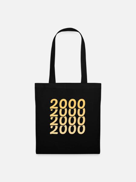 2000 - Stoffbeutel - Schwarz