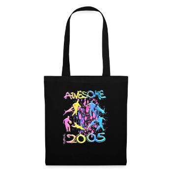 Awesome since 2005. Agility, Hundetraining - Tote Bag - black - Front