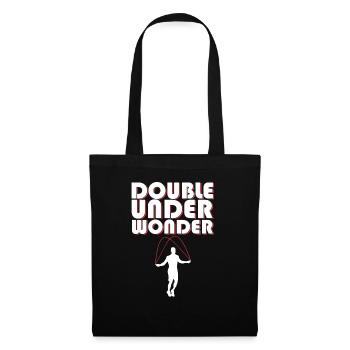 Speed Rope Skipping - Bouncy Rope Double Skipping - Tote Bag - black - Front
