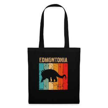 Edmontonia Dinosaur Children Dino Gift - Sac en tissu - noir - Devant