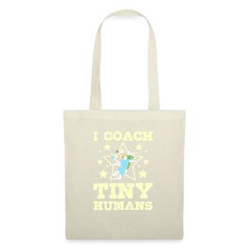 I coach tiny humans Handball - Tote Bag - nature - Front