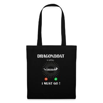 Dragon Boat Race Festival Dragon Boat - Tote Bag - black - Front
