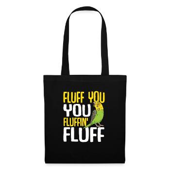 Budgerigar Parakeet Bird Pet Gift - Tote Bag - black - Front