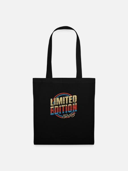 Limited Edition 1986 Vintage - Stoffen tas - zwart