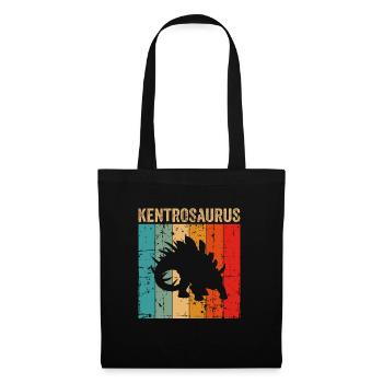 Kentrosaurus Dinosaur Children Dino Gift - Tote Bag - black - Front