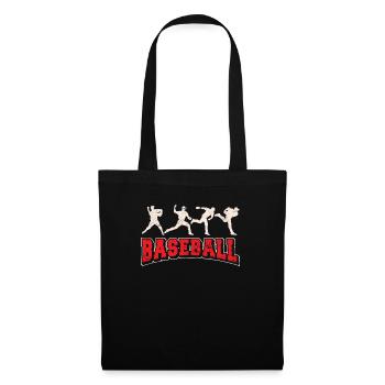 Lanceur de baseball Lanceur de baseball Closer Relief B - Sac en tissu - noir - Devant